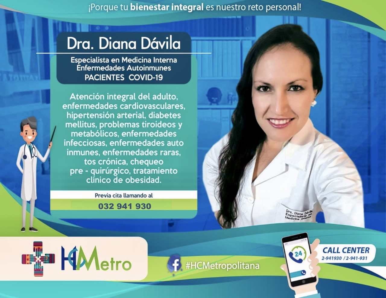 Doctora Especialista Dianita Davila Cruz