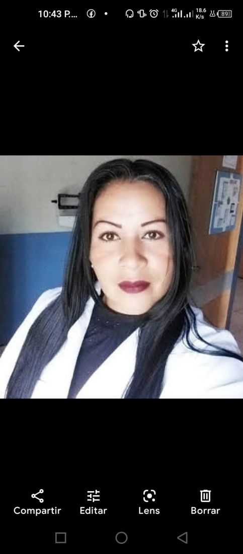 Doctora Especialista Irene De Los Angeles Mendoza Seijas